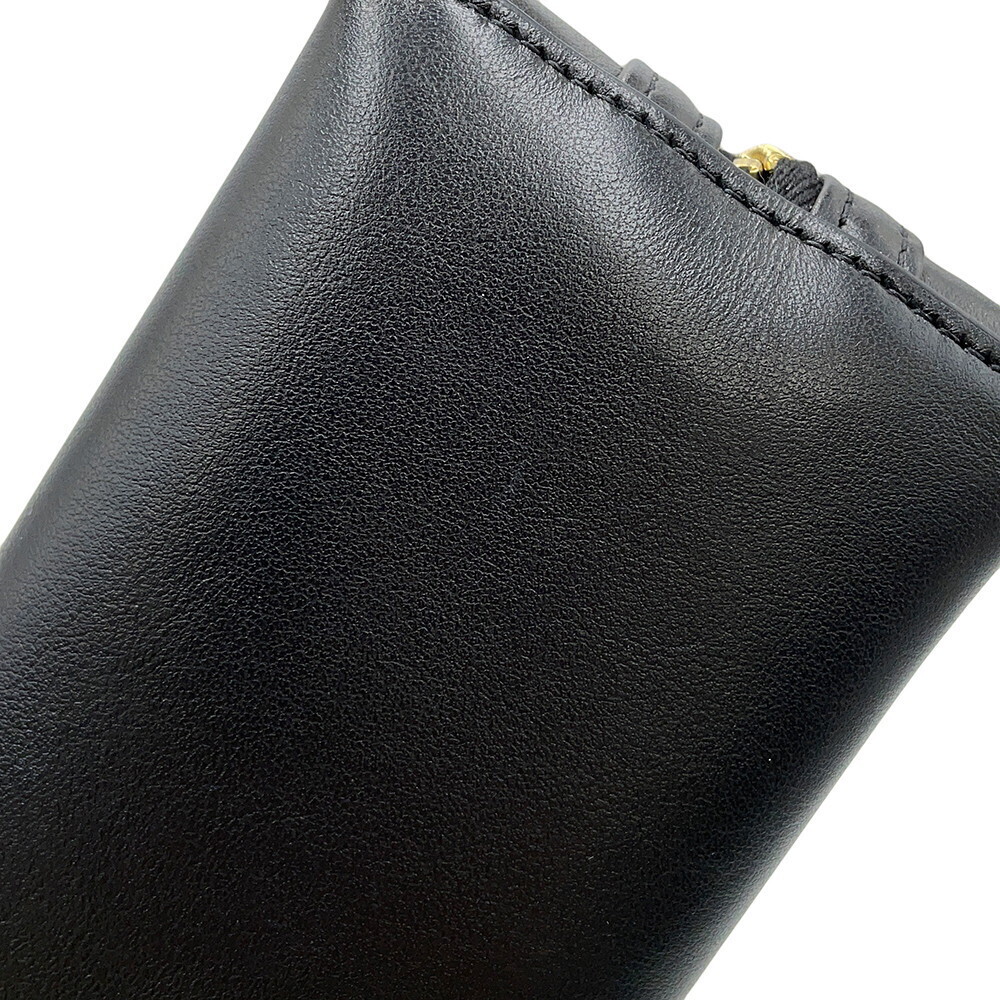 Celine Chain Shoulder Bag Cuile Triomphe Clutch Black - Picture 7 of 12